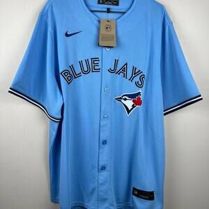 Nike Toronto Blue Jays Mike Hunt #88 Jersey XXL Blue 2024 MLB Custom New